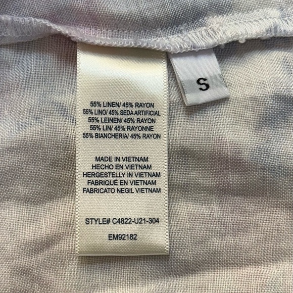 CLOTH & STONE Surf Shirt in blue and pink shades - Picture 6 of 12